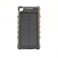 Batería externa AccuPower 10000mAh 1x USB / 1x USB-C con energía solar