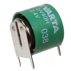 Varta 2 / batería V40H NiMH de tipo botón recargable