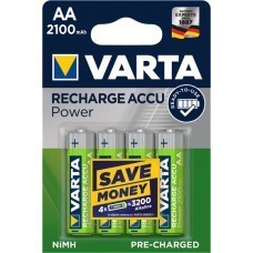 Varta 56706 Longlife AA / Mignon Ready2Use batería 4-Pack