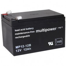 Multi Potencia MP12-12B batería de plomo de 12 voltios