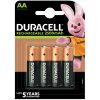 Duracell recargable AA, Mignon, batería HR06 de 2500 mAh, paquete de 4 baterías
