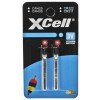 Batería de varilla XCell tipo CR435 3V para flotadores de pesca, LED, etc., blíster de 2