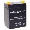 Multipower MP2.9-12 batería de plomo de 12V